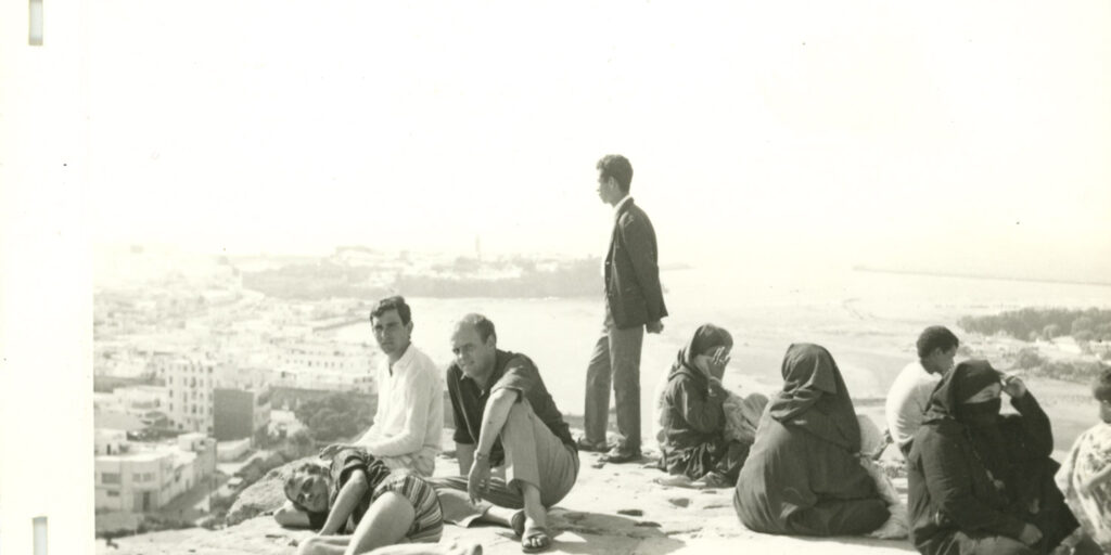 Elodie Sacher Photo of French grandfather picturing his 1960s travel through Morocco