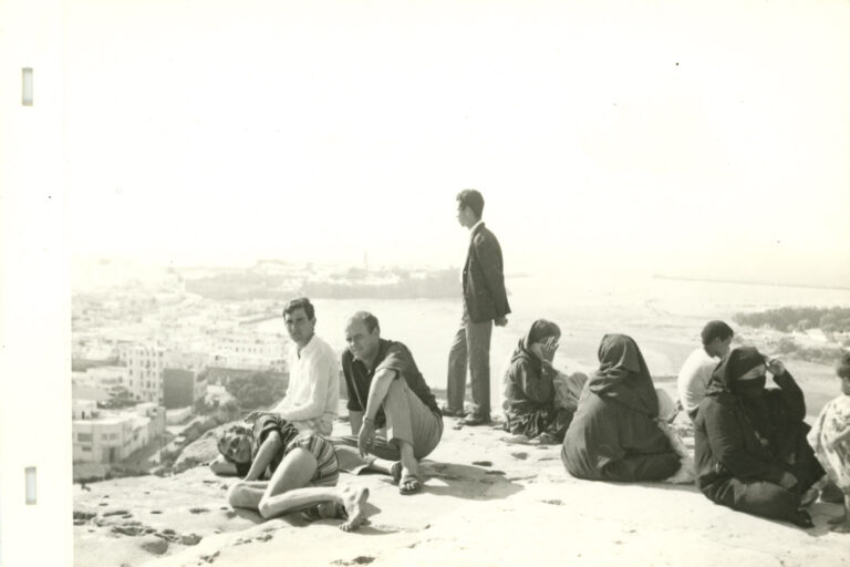 Elodie Sacher Photo of French grandfather picturing his 1960s travel through Morocco